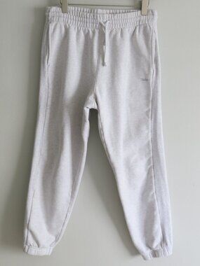 Aritzia TNA Sweatfleece Cozy Fleece Boyfriend Fit Sweatpants Jogger Size Medium